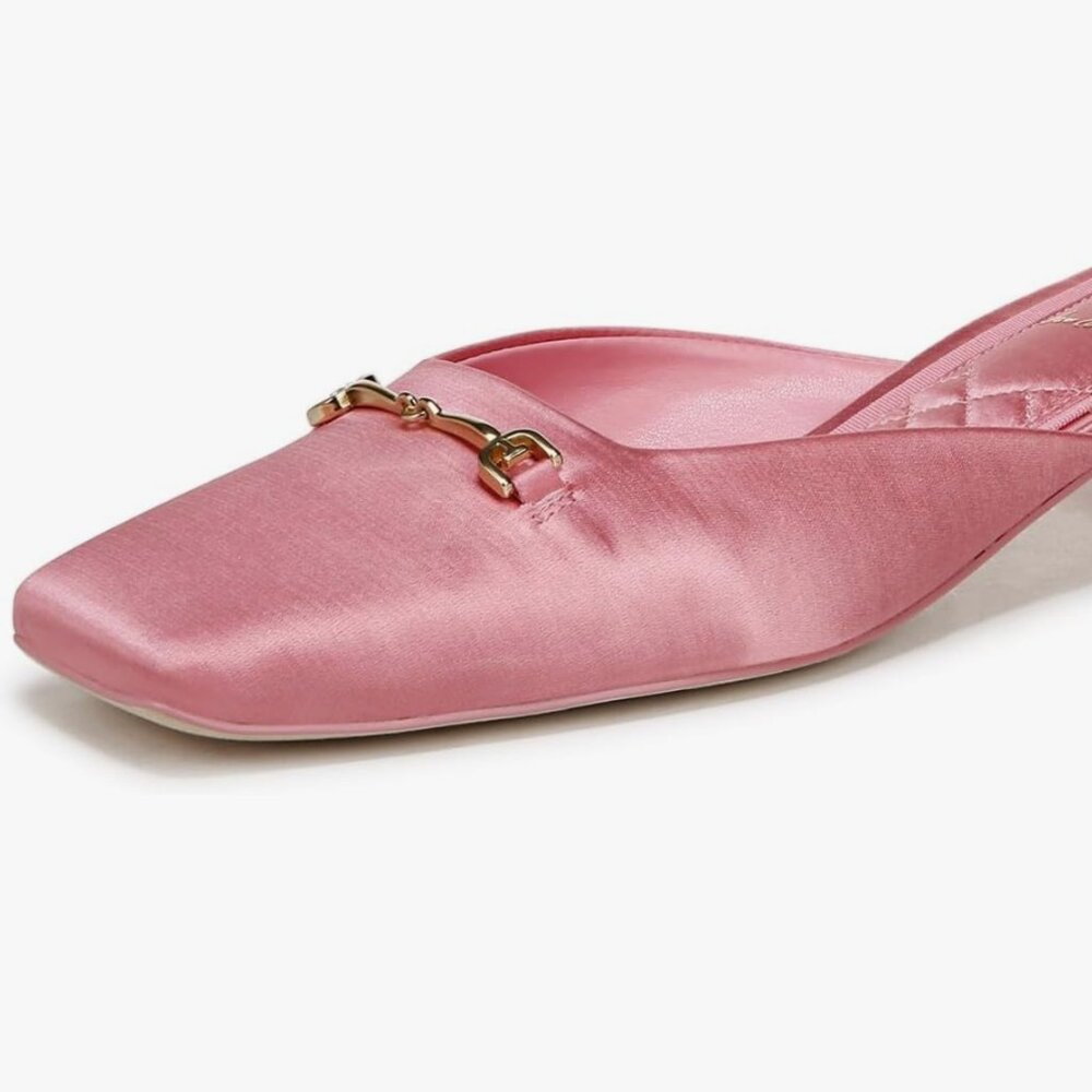 Sam Edelman Ollie Square Toe Mule Pink Blossom